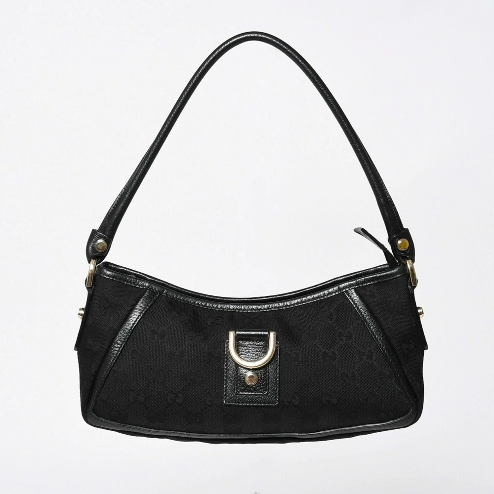 Gucci Abbey Shoulder Bag Leather Black